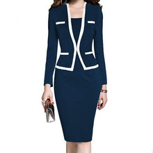 Load image into Gallery viewer, Dress Suit Women Formal Work Office Dress Female Casual Party Robe Big Size Fashion Lady Frocks Chic Ukraine Dress Clothing Sale