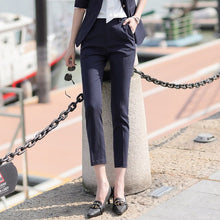 Load image into Gallery viewer, 2020 Black Apricot Female Elegant Women's Suit Set Blazer and Trouser Pant Business Uniform Clothing Women Lady Tops and Blouses